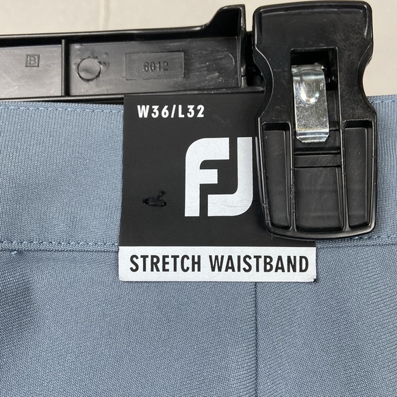 NWT FootJoy Mens Golf Performance Knit Pants 36x32 Graphite 29021 Stretch Waist - Picture 5 of 7